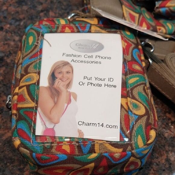 Vibrant Paisley Crossbody Bag and free wallet. - Picture 3 of 12